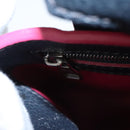 LOUIS VUITTON Parnasea Capusine BB Bag Leather 2way Black M94517 Auth 101337SA-27