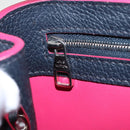 LOUIS VUITTON Parnasea Capusine BB Bag Leather 2way Black M94517 Auth 101337SA-28