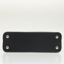 LOUIS VUITTON Parnasea Capusine BB Bag Leather 2way Black M94517 Auth 101337SA-9