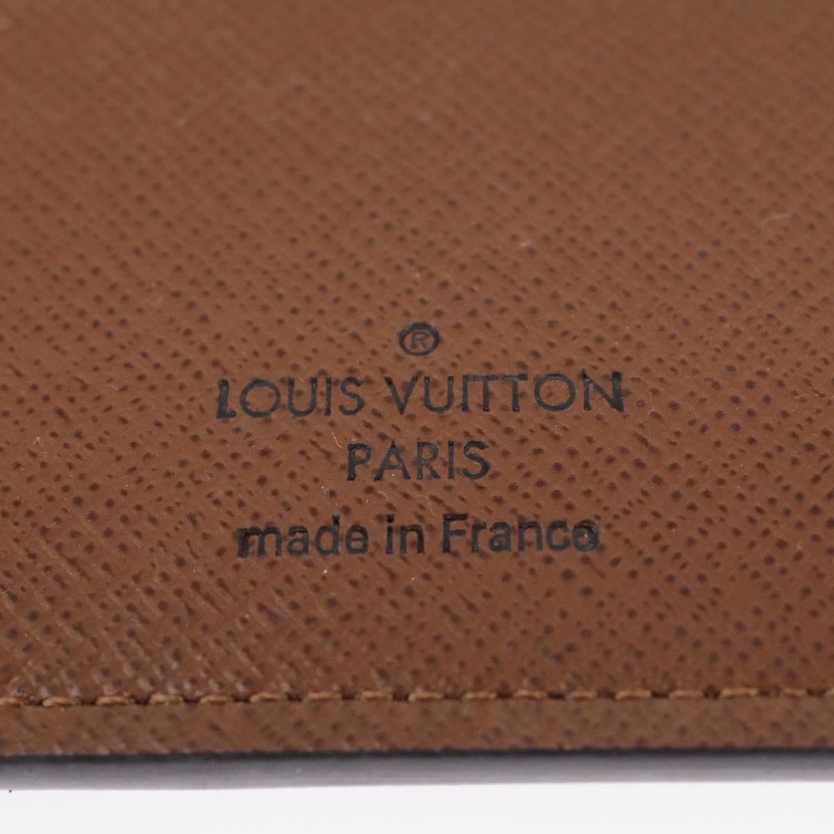 LOUIS VUITTON Monogram Portefeuille Brazza Long Wallet M66540 LV Auth 101338A