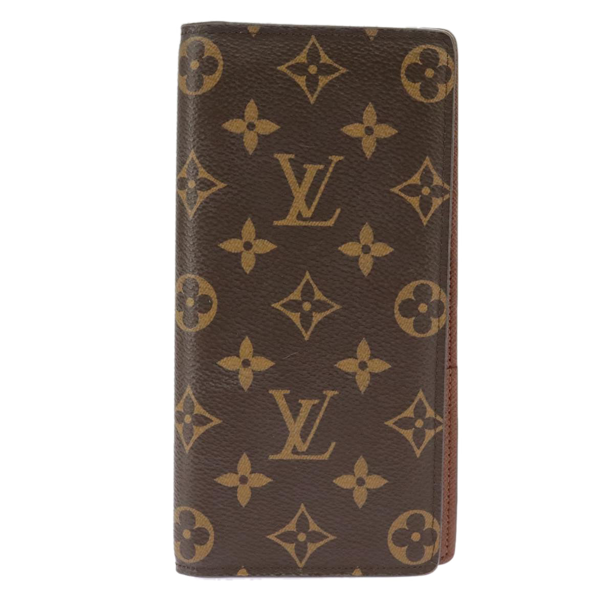 LOUIS VUITTON Monogram Portefeuille Brazza Long Wallet M66540 LV Auth 101338A - 0