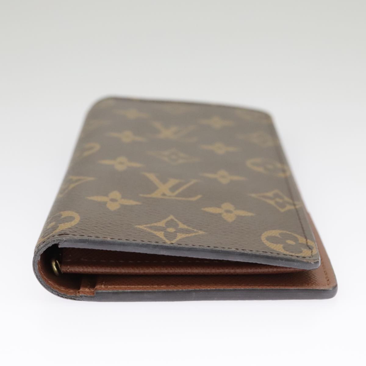 LOUIS VUITTON Monogram Portefeuille Brazza Long Wallet M66540 LV Auth 101338A