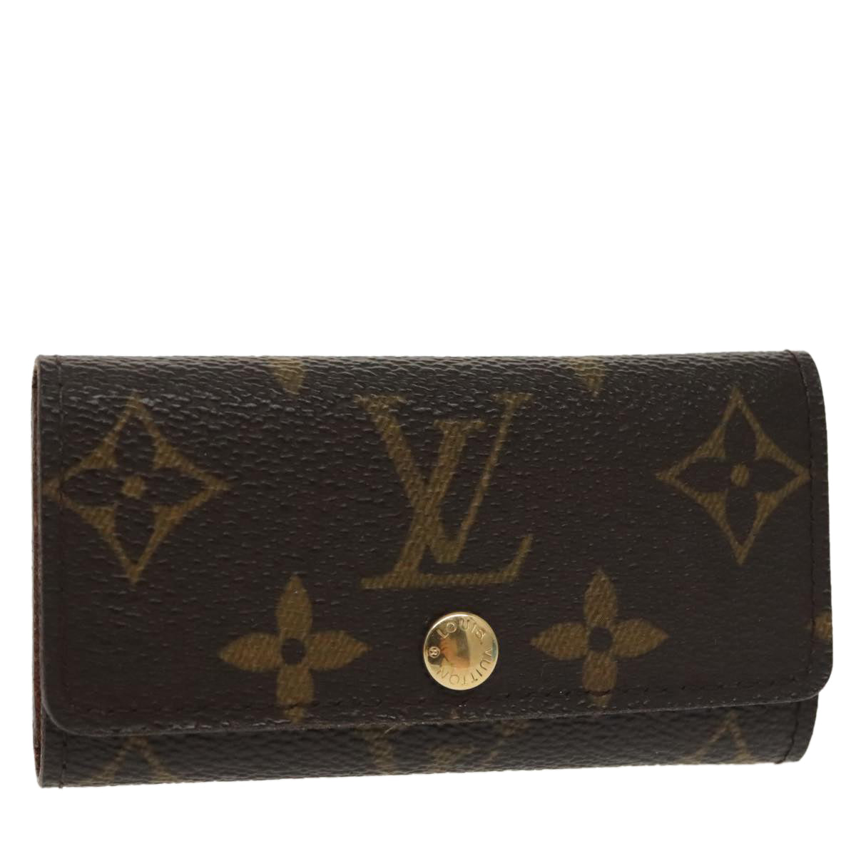 LOUIS VUITTON Monogram Multicles 4 Key Case Monogram M62631 LV Auth 101339