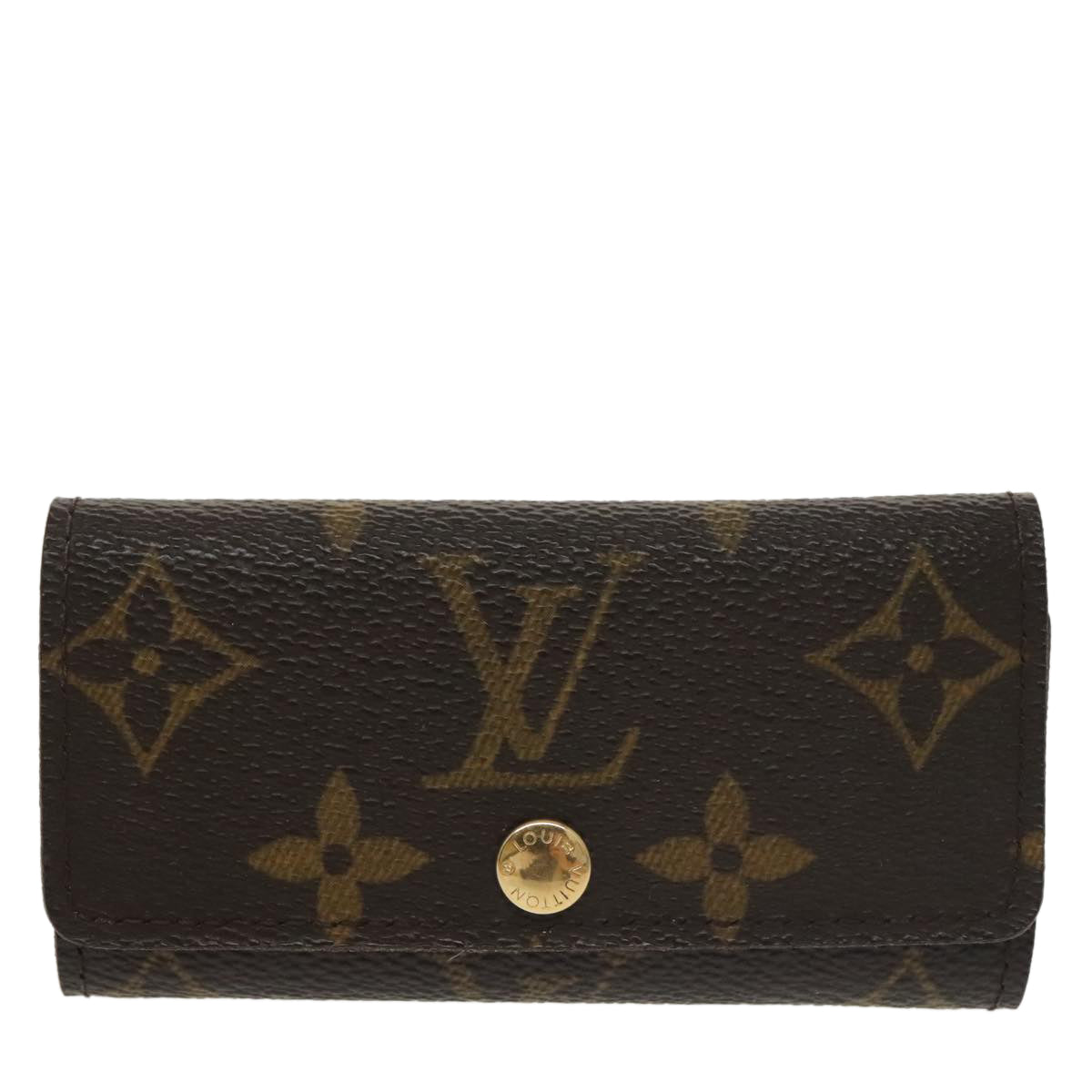 LOUIS VUITTON Monogram Multicles 4 Key Case Monogram M62631 LV Auth 101339 - 0