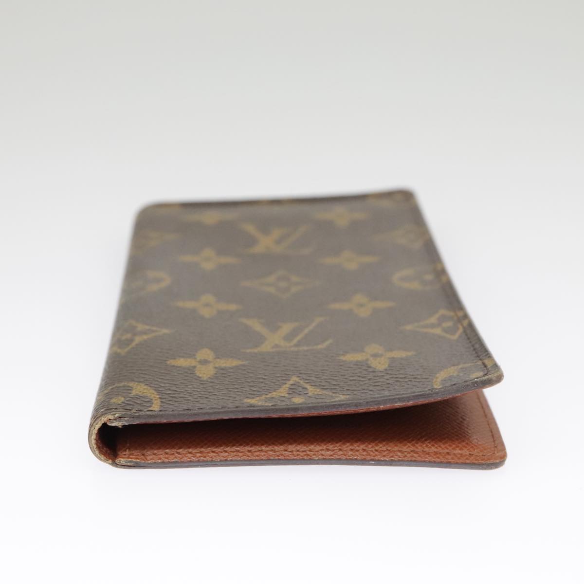 LOUIS VUITTON Monogram Agenda Poche Note Cover R20503 LV Auth 101340