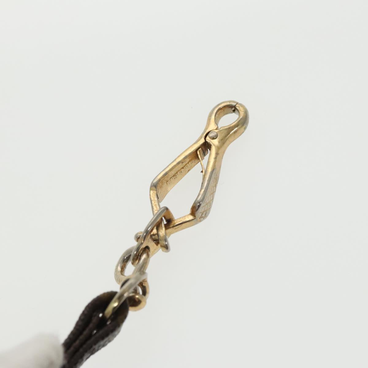 LOUIS VUITTON Monogram Less Baxter MM Dog Leash M58056 LV Auth 101341