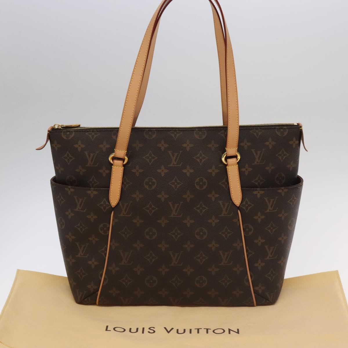 LOUIS VUITTON Monogram Totally MM Tote Bag M56689 LV Auth 101342SA