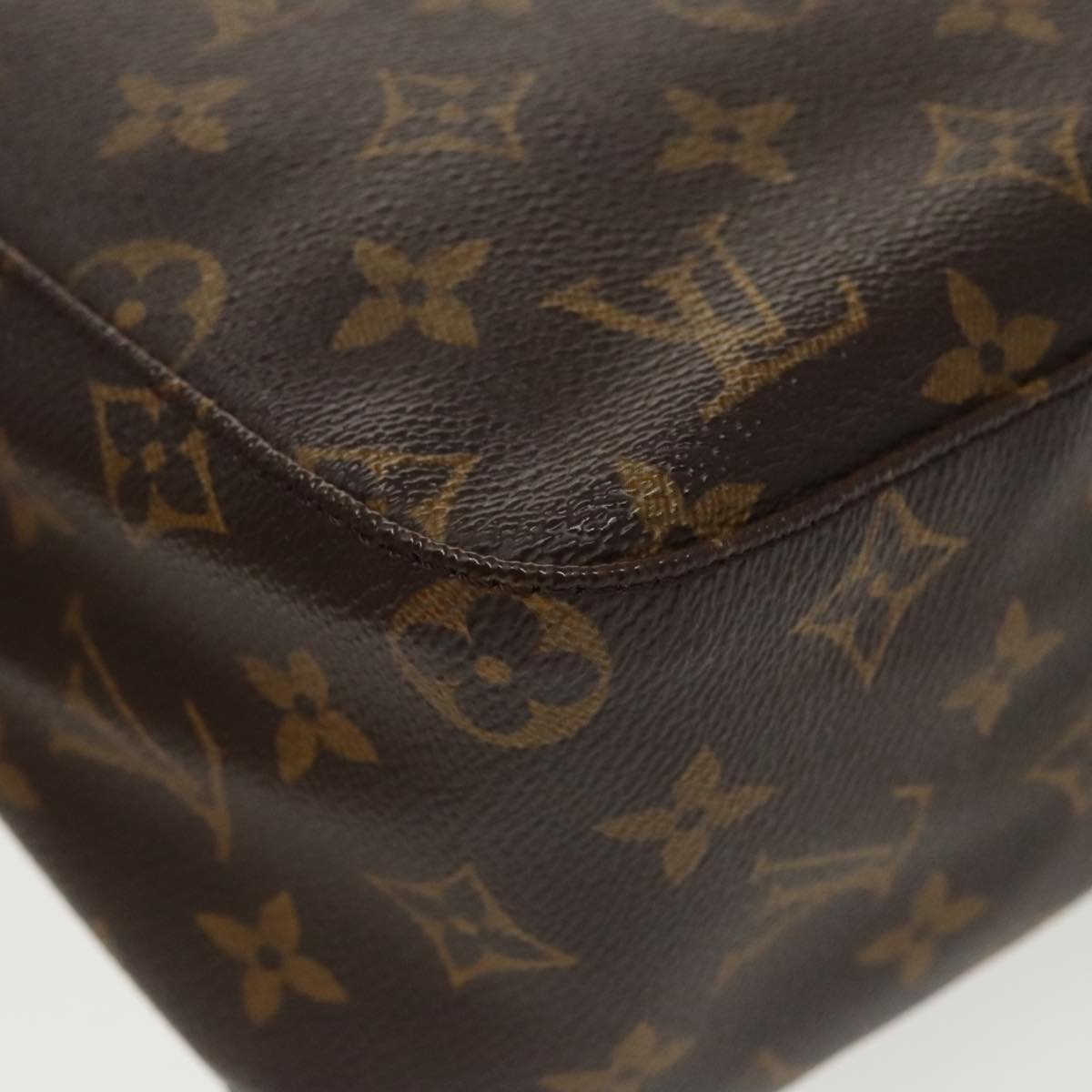 LOUIS VUITTON Monogram Looping MM Shoulder Bag M51146 LV Auth 101343A