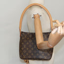 LOUIS VUITTON Monogram Looping MM Shoulder Bag M51146 LV Auth 101343AV-23
