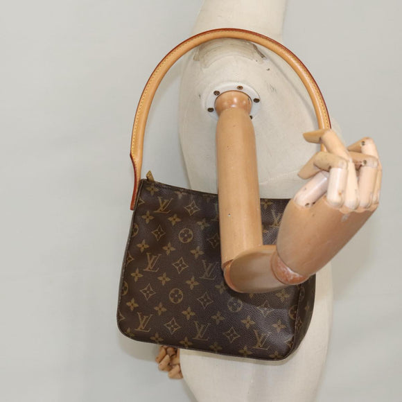 LOUIS VUITTON Monogram Looping MM Shoulder Bag M51146 LV Auth 101344AV