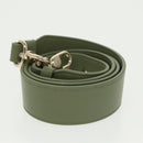 Christian Dior Canage Small Lady Dior Bag Lamb Skin 2way Green Gold Auth 101347A-27