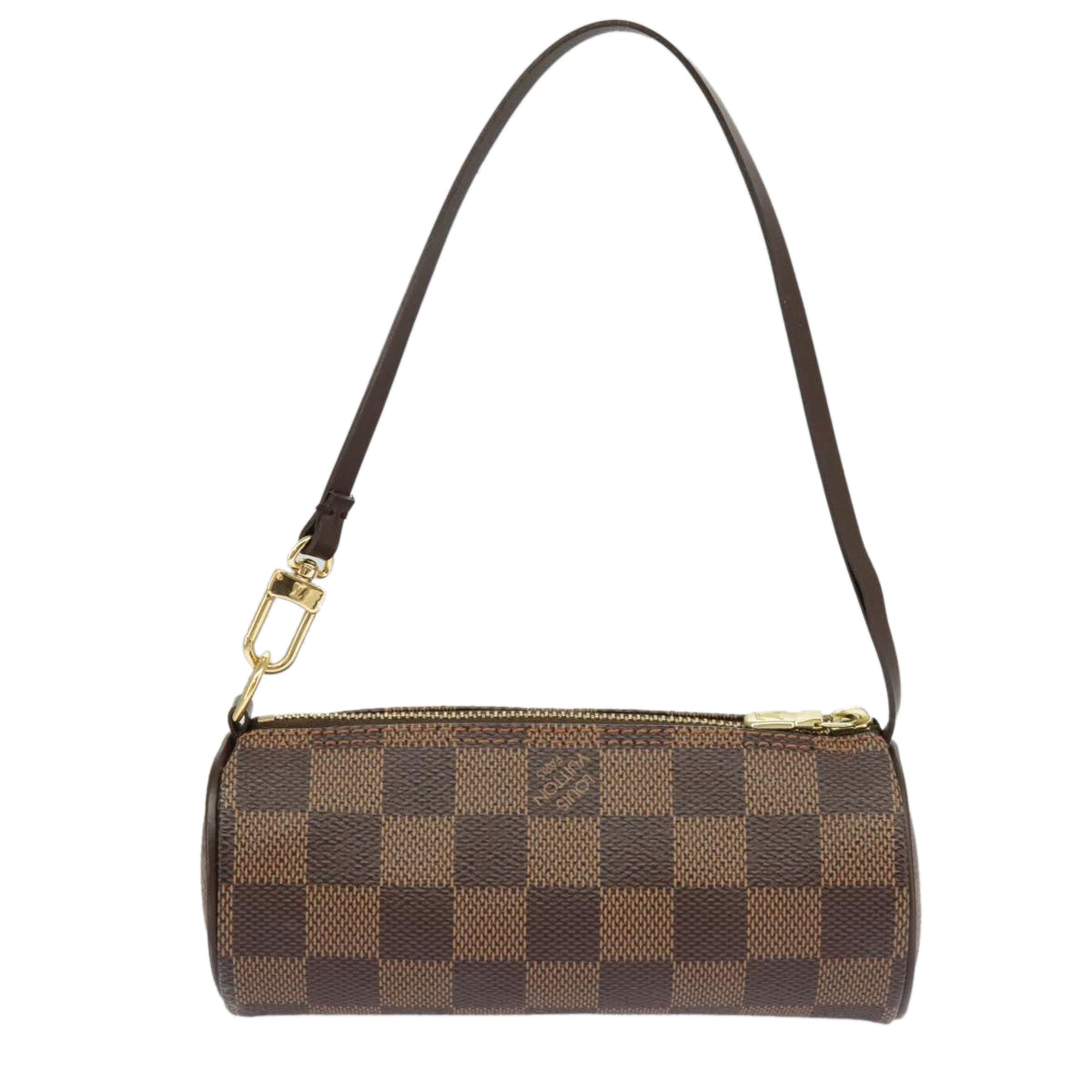 LOUIS VUITTON Damier Ebene Papillon Pouch LV Auth 101360 - 0