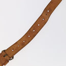 LOUIS VUITTON Adjustable Shoulder Strap Leather 36.2""""""""-43.3"""""""" Beige Auth 101366-16
