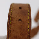 LOUIS VUITTON Adjustable Shoulder Strap Leather 36.2""""""""-43.3"""""""" Beige Auth 101366-17