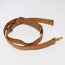 LOUIS VUITTON Adjustable Shoulder Strap Leather 36.2""""""""-43.3"""""""" Beige Auth 101366-4