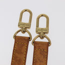 LOUIS VUITTON Adjustable Shoulder Strap Leather 36.2""""""""-43.3"""""""" Beige Auth 101366-6