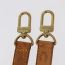 LOUIS VUITTON Adjustable Shoulder Strap Leather 36.2""""""""-43.3"""""""" Beige Auth 101366-7
