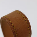 LOUIS VUITTON Adjustable Shoulder Strap Leather 36.6""""""""-43.7"""""""" Beige Auth 101375-18