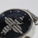 LOUIS VUITTON Tambour Forever Q121F Diamond Lug Pave Diamond Gray Watches Q121F 101376S-15