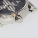 LOUIS VUITTON Tambour Forever Q121F Diamond Lug Pave Diamond Gray Watches Q121F 101376S-10