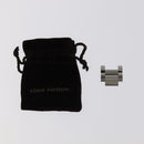 LOUIS VUITTON Tambour Forever Q121F Diamond Lug Pave Diamond Gray Watches Q121F 101376S-19
