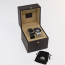 LOUIS VUITTON Tambour Forever Q121F Diamond Lug Pave Diamond Gray Watches Q121F 101376S-20