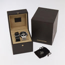 LOUIS VUITTON Tambour Forever Q121F Diamond Lug Pave Diamond Gray Watches Q121F 101376S-12