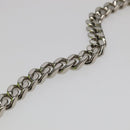 SAINT LAURENT Chain Vicky Small Bag Enamel Yellow Silver 538439 Auth 101382A-8