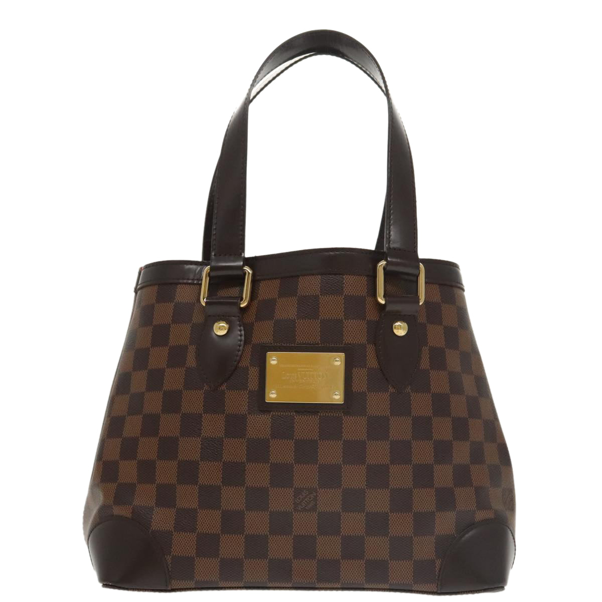 LOUIS VUITTON Damier Ebene Hampstead PM Tote Bag N51205 LV Auth 101386A - 0