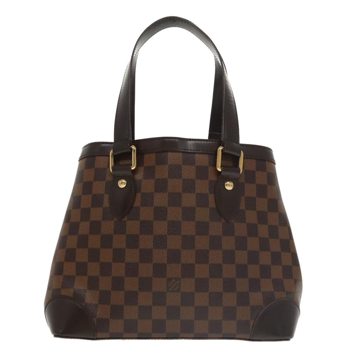 LOUIS VUITTON Damier Ebene Hampstead PM Tote Bag N51205 LV Auth 101386A