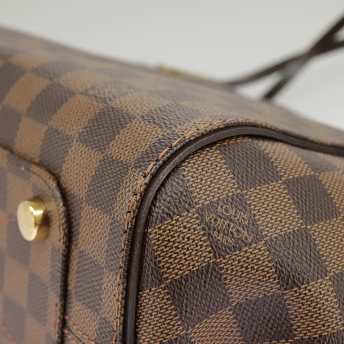 LOUIS VUITTON Damier Ebene Marylebone PM Hand Bag N41215 LV Auth 101387A