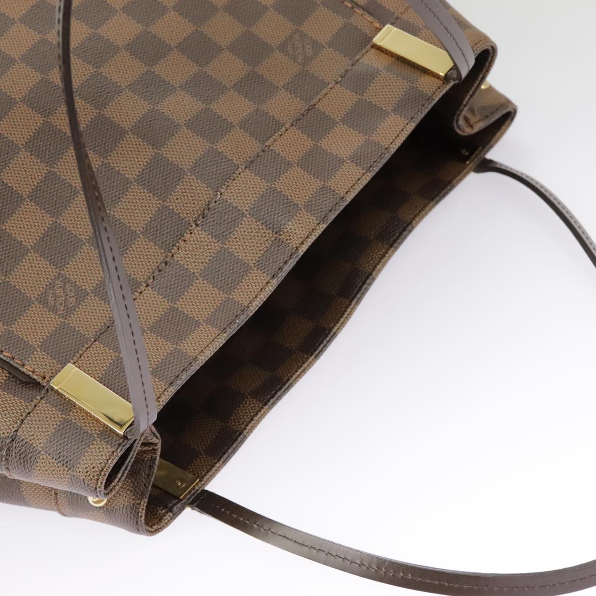 LOUIS VUITTON Damier Ebene Marylebone PM Hand Bag N41215 LV Auth 101387A