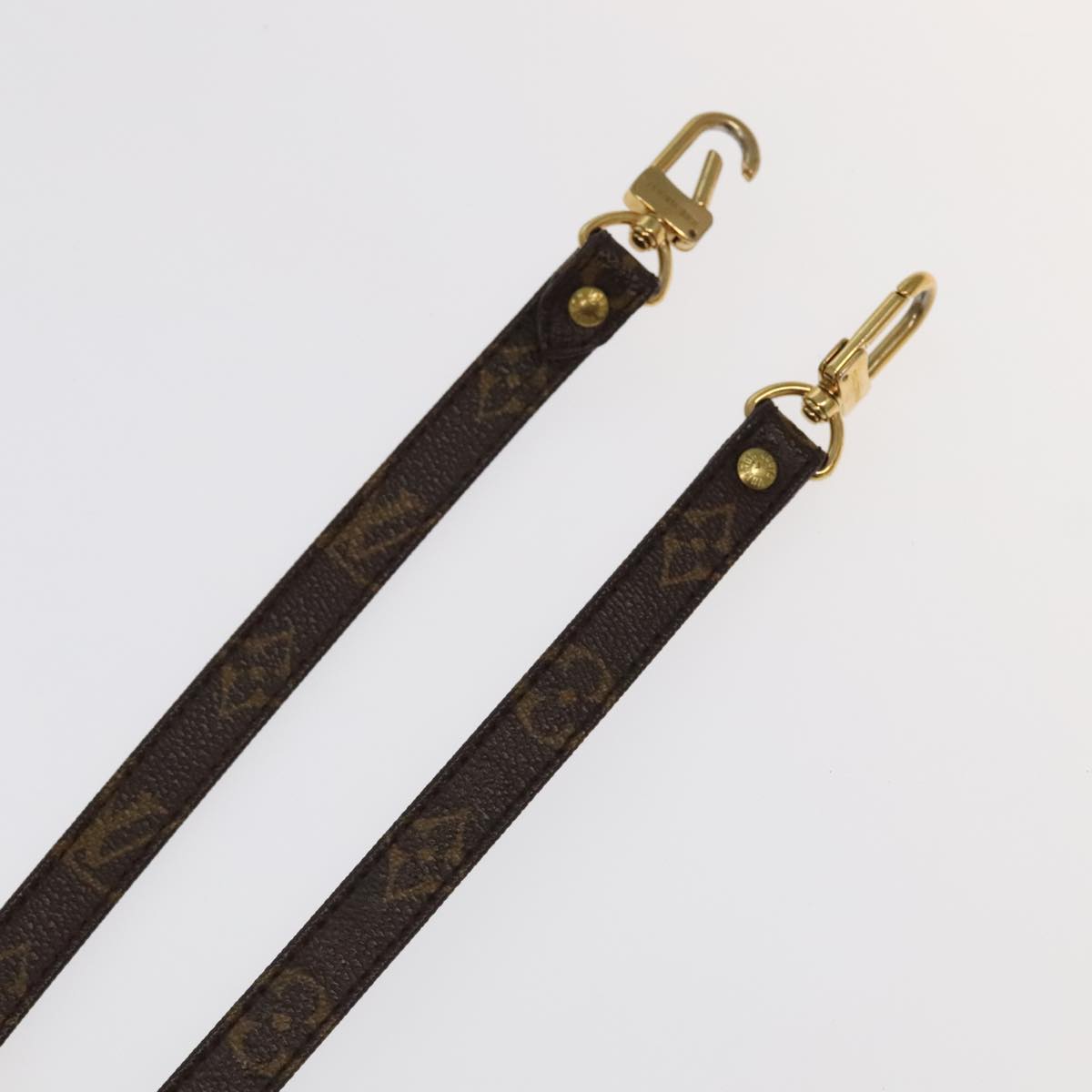 LOUIS VUITTON Monogram Shoulder Strap 42.9"" LV Auth 101389