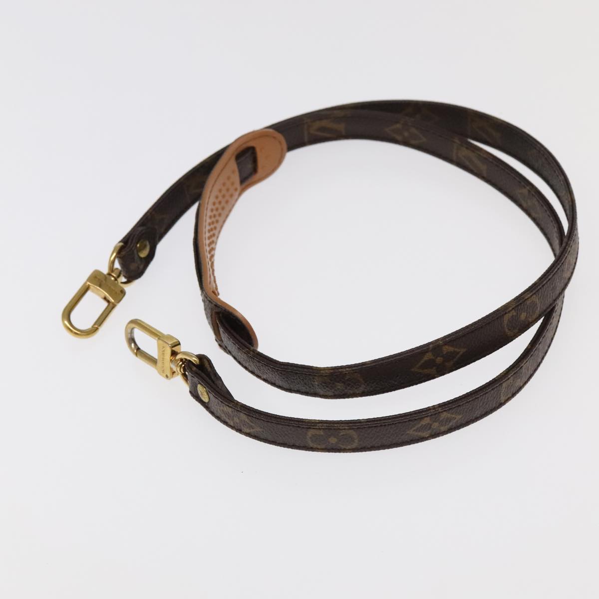 LOUIS VUITTON Monogram Shoulder Strap 42.9"" LV Auth 101389