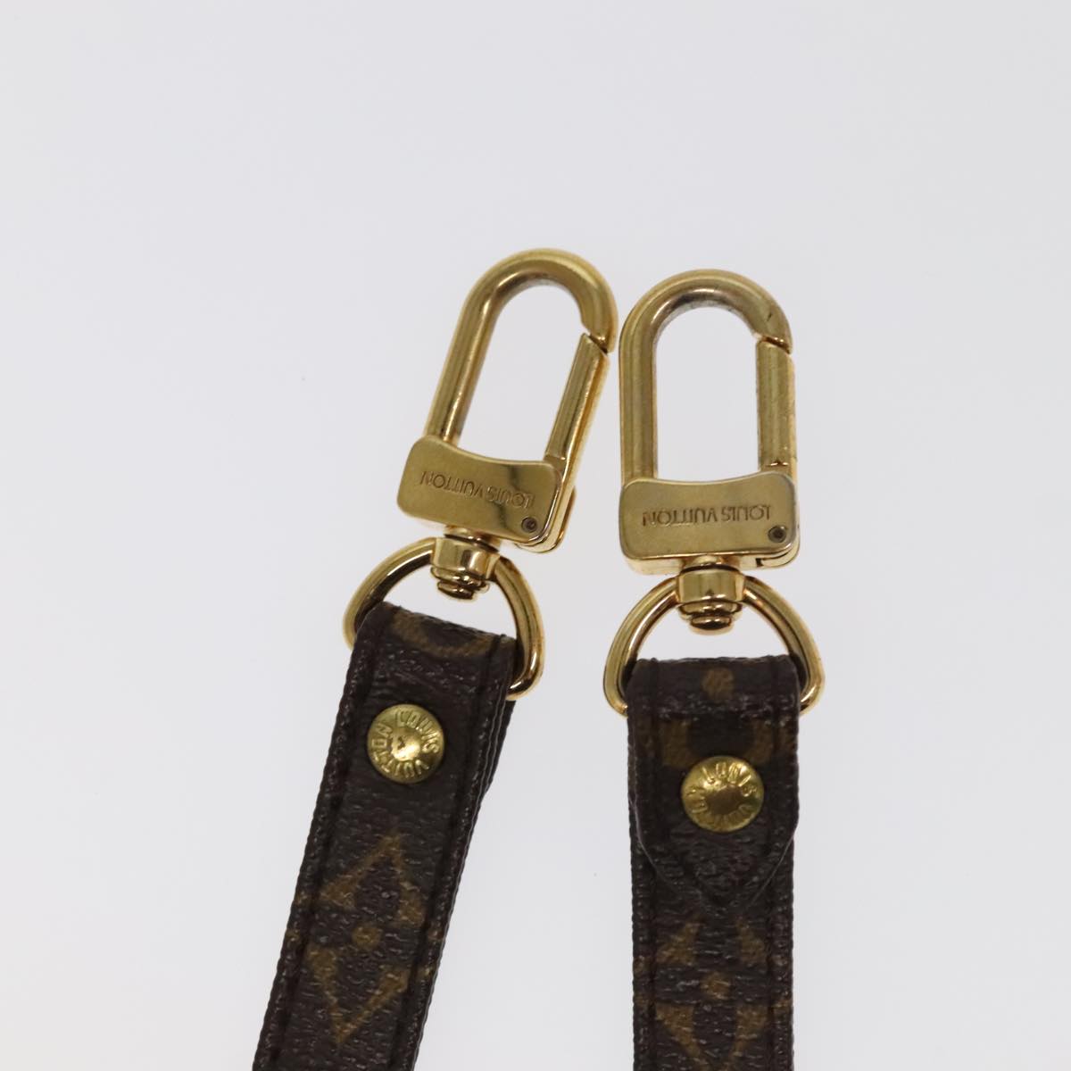 LOUIS VUITTON Monogram Shoulder Strap 42.9"" LV Auth 101389