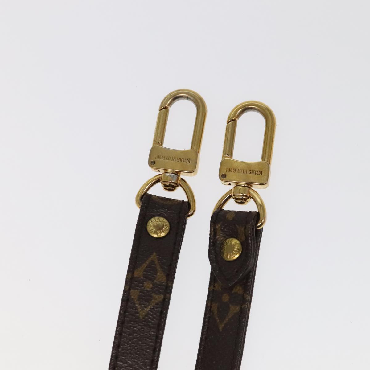 LOUIS VUITTON Monogram Shoulder Strap 42.9"" LV Auth 101389