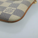 LOUIS VUITTON Damier Azur Etui Telephonne MM Cell Phone Case N60026 Auth 101411V-14