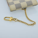 LOUIS VUITTON Damier Azur Etui Telephonne MM Cell Phone Case N60026 Auth 101411V-7