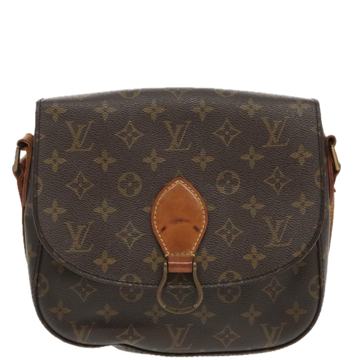 LOUIS VUITTON Monogram Saint Cloud GM Shoulder Bag M51242 LV Auth 101421 - 0