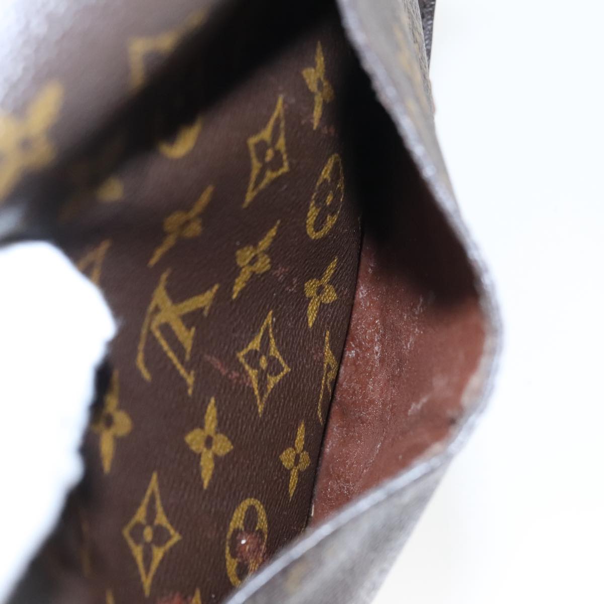 LOUIS VUITTON Monogram Saint Cloud GM Shoulder Bag M51242 LV Auth 101421