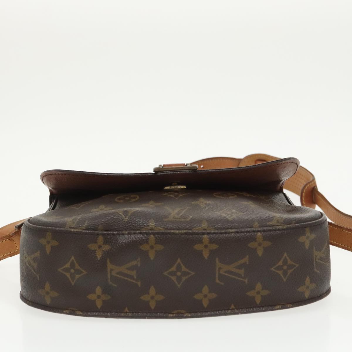 LOUIS VUITTON Monogram Saint Cloud GM Shoulder Bag M51242 LV Auth 101421