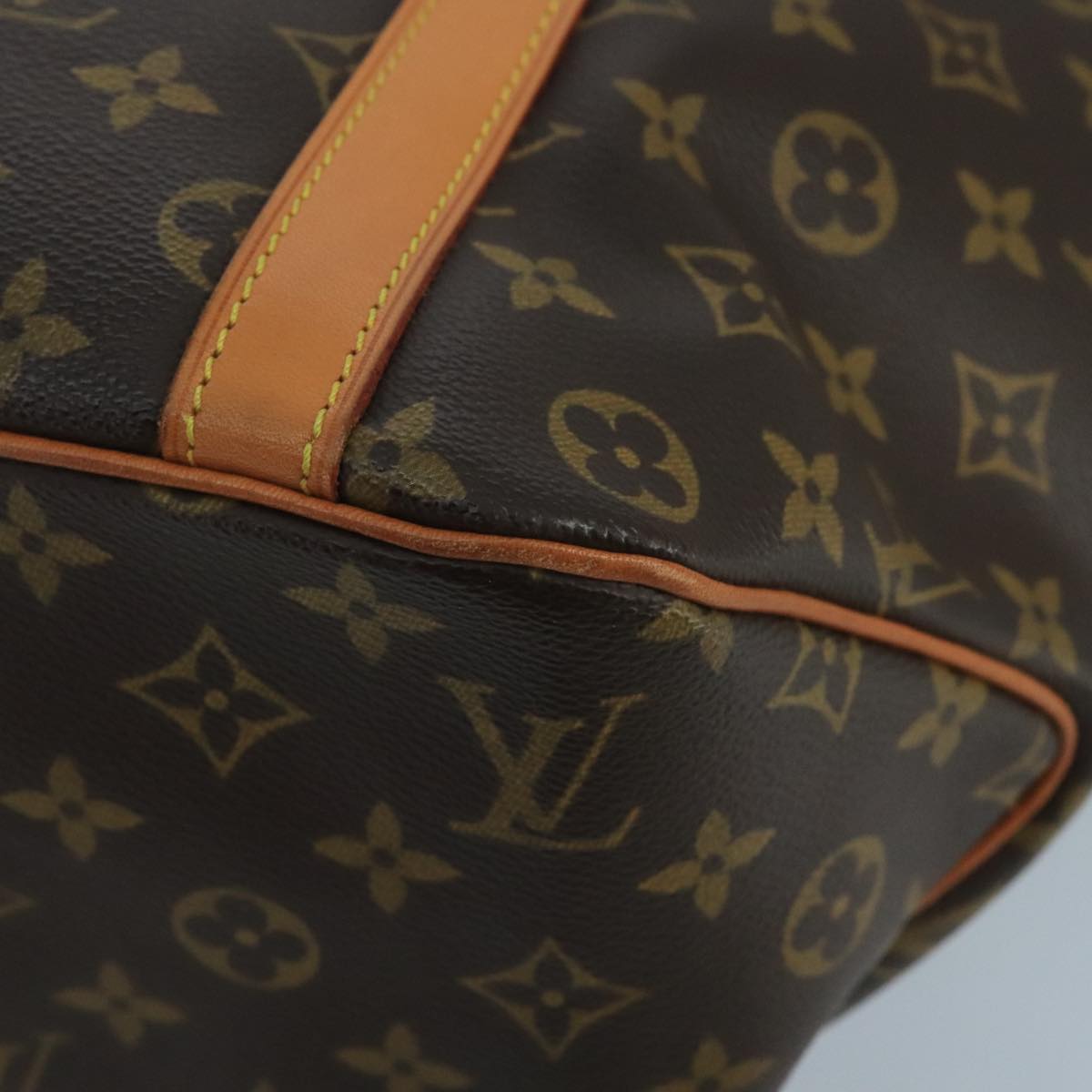 LOUIS VUITTON Monogram Sac Shopping Tote Bag M51108 LV Auth 101454