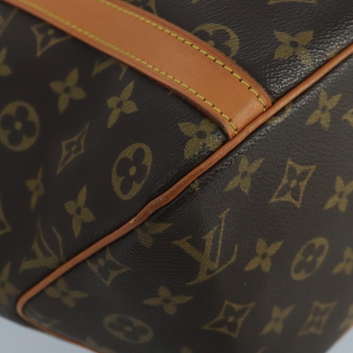 LOUIS VUITTON Monogram Sac Shopping Tote Bag M51108 LV Auth 101454