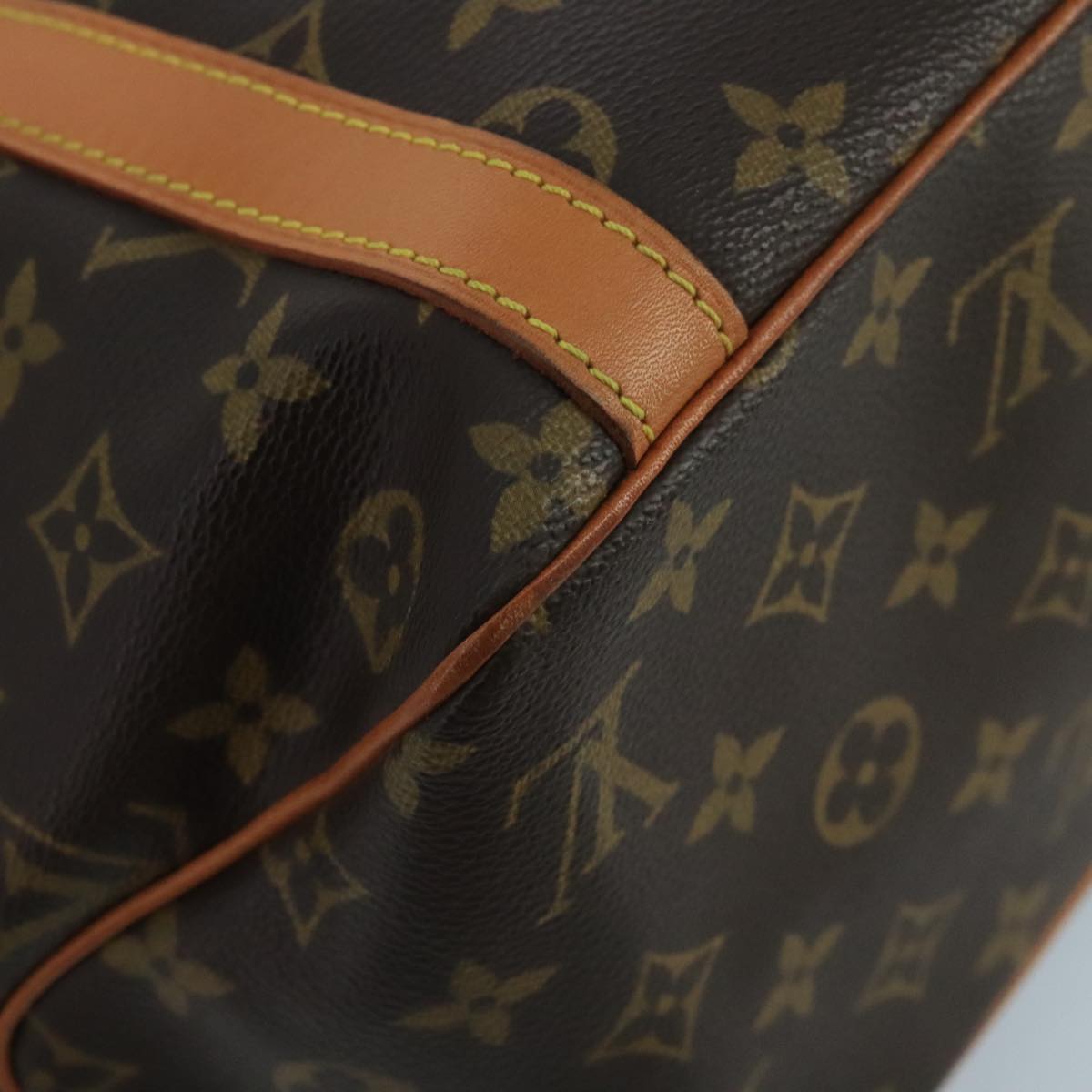 LOUIS VUITTON Monogram Sac Shopping Tote Bag M51108 LV Auth 101454