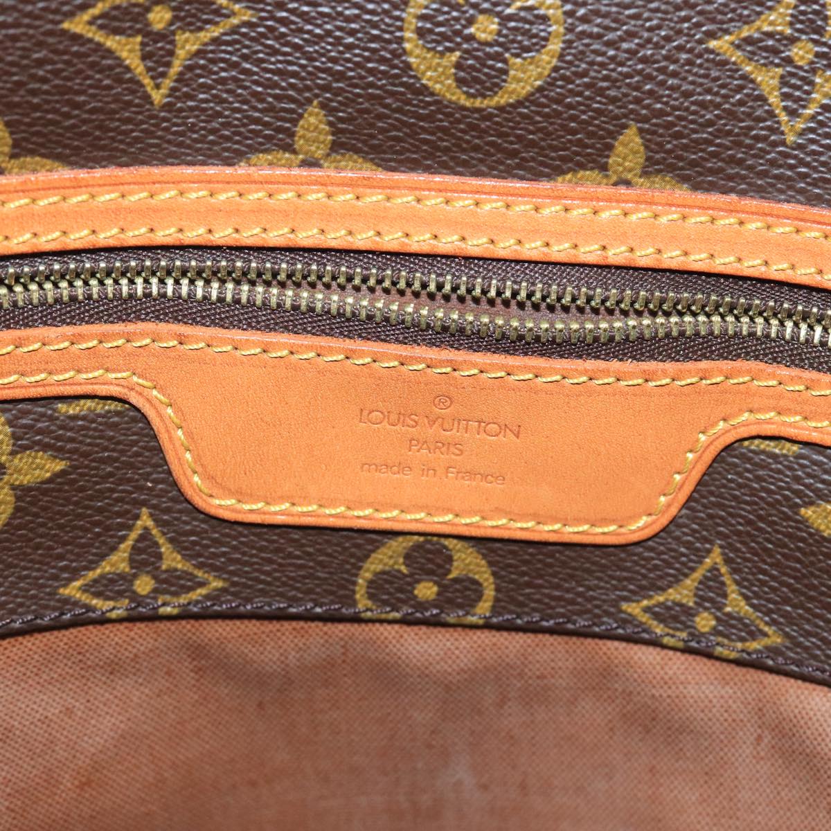 LOUIS VUITTON Monogram Sac Shopping Tote Bag M51108 LV Auth 101454