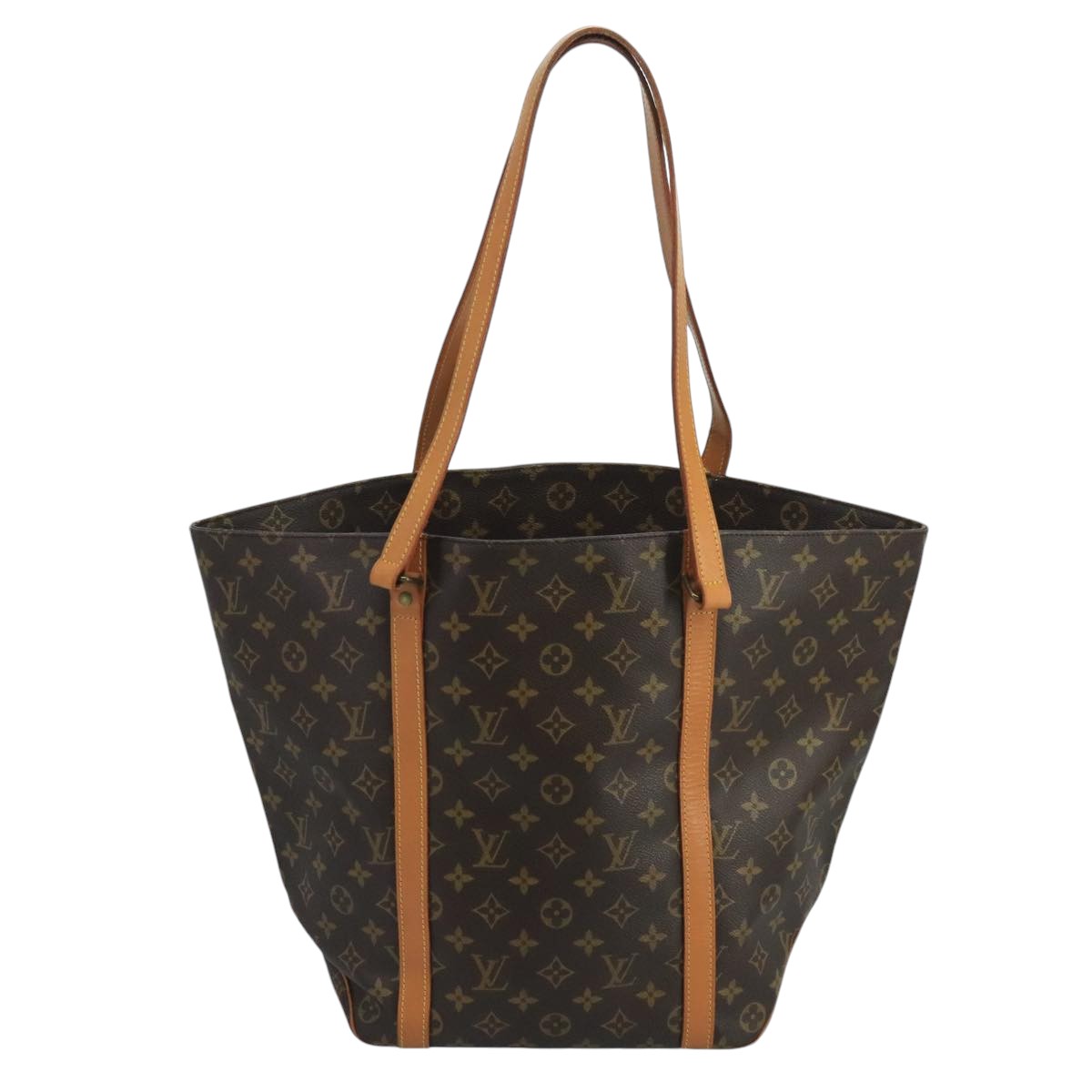 LOUIS VUITTON Monogram Sac Shopping Tote Bag M51108 LV Auth 101454 - 0