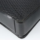 BALLY Shoulder Bag Leather Black Gold Auth 101463-15