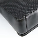 BALLY Shoulder Bag Leather Black Gold Auth 101463-16