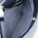 BALLY Shoulder Bag Leather Black Gold Auth 101463-21