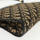 Christian Dior Trotter Canvas Shoulder Bag Navy Auth 101511-9